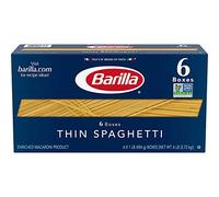 Barilla Lot de 6 pâtes fines spaghetti 473,6 g