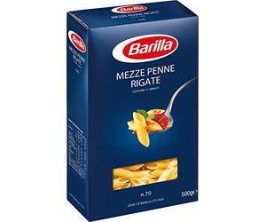 Barilla - Mezze Penne Rigate - 6 pièces de 500 g [3 kg]