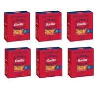 Barilla Mezze Penne Rigate al Bronzo Bronze Lot de 6 pâtes tirées 400 g