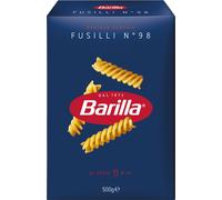 Barilla Pasta Fusilli numéro 098 semoule de blé dur 500g paquet de 70