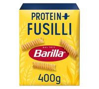 BARILLA - Pâtes fusilli protein+ | Savoureux et onctueux | Idéal pour vos plats gourmands | la boite de 400g | LOT DE 4