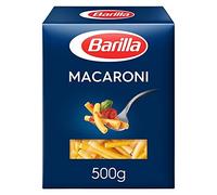 BARILLA - Pâtes Maccheroni 500G - Format familial - Authenticité italienne - Top qualité alimentaire - Savoureuses et faciles à préparer - Idéales pour tous les repas - Lot De 4
