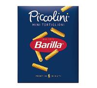 BARILLA - Pâtes Mini Tortiglioni Piccolini Gourmandes, Boîte 500g - Lot de 4