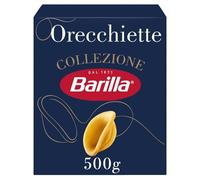 BARILLA - Pâtes Orecchiette Authentiques et Savoureuses, Boîte 500g - Lot de 4