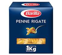 Barilla Pâtes Penne Rigate 1 kg - Lot de 5