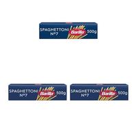 Barilla Pâtes Spaghettoni n°7 500 g (Lot de 3)