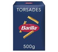 BARILLA - Pâtes Torsades Gourmandes, Texture Al Dente pour Repas Savoureux (Boîte 500g) - Le Lot De 4