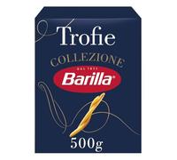 BARILLA - Pâtes Trofie Artisanales, Texture Fine et Torsadée pour Saveurs Authentiques (500g) - Le Lot De 4
