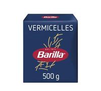 BARILLA - Pâtes Vermicelles Fines, Texture Légère Idéale pour Soupes et Salades (500g) - lot de 4 - Vendu par Lot