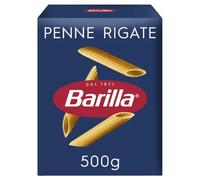 Barilla Classique – Penne Rigate N°73 – Semoule de blé dur – 500 g