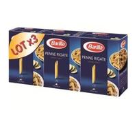 Barilla Penne rigate - Le lot de 3 paquets de 500g
