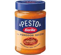 Barilla Pesto Pomodori Secchi avec des morceaux de tomates croquants 200g