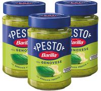 Barilla Pesto Sauce Genovese au basilic frais 190g 3pcs