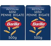 Barilla Piccolini Mini Penne Rigate 500 g (Lot de 2)
