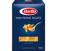 Barilla Piccolini Mini Penne Rigate Pâtes à la semoule de blé dur 500g