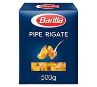 BARILLA Pipe Rigate - Pâtes de qualité supérieure en format familial de 500g pour des plats italiens savoureux et faciles à préparer. - Lot De 4 - Vendu Par Lot