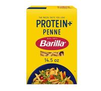 Barilla ProteinPLUS Multigrain Penne Pasta - 14.5oz | Pâtes certifiées casher sans OGM, avec 17 g de protéines par portion de 10 onces, pâtes végétales à base de lentilles