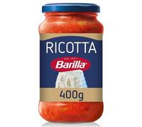 BARILLA - Sauce onctueuse à la Tomate et Ricotta, Saveur Authentique pour Cuisine Maison (Pot 400g) - Le Lot De 4