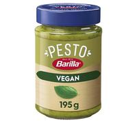 BARILLA - Sauce Pesto Basilic Vegan, Saveur Fraîche et Intense pour Apéritifs et Pâtes (Pot 195g) - Le Lot De 3