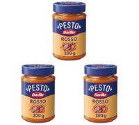 Barilla Sauce Pesto Rosso 200 g (Lot de 3)