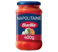 BARILLA - Sauce Tomates Napolitaine Authentique, Saveur Italienne Riche et Onctueuse (Pot 400g) - Le Lot De 4