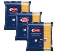 Barilla Spaghetti n° 5 Pâtes longues à la semoule de blé dur 5000g 3pcs
