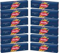Barilla Spaghetti numéro 5 Pâtes de blé dur 500g paquet de 12