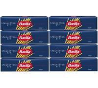Barilla Spaghettoni n° 7 Pâtes à la semoule de blé dur 500g pack de 8
