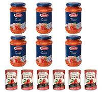 Barilla Sugo al Tonno Lot de 6 boîtes de sauce tomate avec thon 400 g + Italian Gourmet 100 % italien, 6 boîtes de 400 g