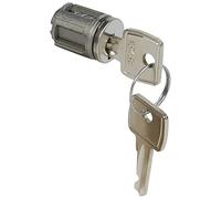 Barillet à clé type 1242E - pour porte métal ou vitrée XL³ - 1 jeu de 2 clés