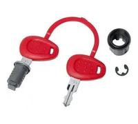 Barillet avec bague et ivi 2 mm Rouge TU