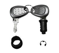 Barillet avec Bague et Clé Givi E52, E55, V35, V46