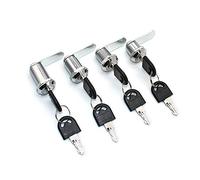 Barillet Boite Aux Lettres, Boite Aux Lettres 4pcs 16/20/25 / 30mm 8 clés de la came cache-cache-cache-cache bureau armoire verrouillage lettre garde-robe sécurité(25mm)