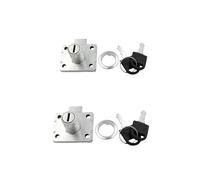 Barillet Boite Aux Lettres, Boite Aux Lettres Lot de 2/4 serrures antivol for meubles, idéales for tables chevet, armoires, tiroirs et accessoires quincaillerie(2sets)