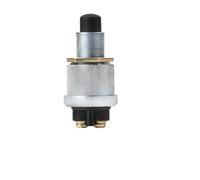 barillet d'allumage Bouton poussoir de démarrage de moteur de voiture 50 A, interrupteur sans clé, DC 12 V/24 V, petit bouton de démarrage de course, interrupteurs(Black)