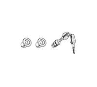 Barillet de bagagerie Shad x2 + 3 SECURE LOCK SYSTEM
