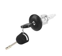 Barillet de e Transit pour Porte Conducteur, Barillet de Serrure de Porte Côté Conducteur Avant Droit avec 2 Clés en Alliage D'aluminium 4060638 pour Transit MK6 MK7