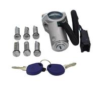 barillet de contact 41040470 504026642 Compatible avec DAILY 2006-2012 ensemble complet interrupteur d'allumage barillet de serrure de porte(Full Set 7pcs)