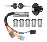 barillet de contact 4162F4 4162L9 4162S1 4162-S1 Compatible avec Citroen pour Jumpy 1995-2006 Kit de barillets de serrure de porte Kit de commutateur d'allumage