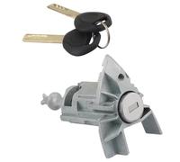 Barillet de contact avec clés Cylindre De Serrure De Porte Avant Gauche Avec 2 Clés, Compatible Avec BMW Pour X5 E53 2000 2001 2002 2003 2004 2005 2006 51217035421