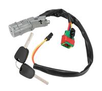 barillet de contact Compatible avec CITROEN pour C2 C3 2002-2010 4162AH 4162AG Cylindre de serrure d'allumage Contacteur de démarreur Contacteur d'allumage