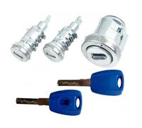 Barillet de contact complet Interrupteur Démarrage Voiture, Serrure Porte, Ensemble D'accessoires Verrouillage D'allumage Compatible Avec Opel Pour Combo D 2012 2013 2014 2015 2016-2018