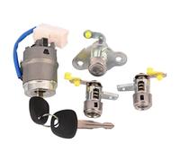 Barillet de contact complet Serrure Avec ompatible Avec Hyundai Pour ACCENT 2006 2007 2008 2009 2010 2011 81920-1EA00 Cylindre De Serrure D'allumage + Serrure De Porte