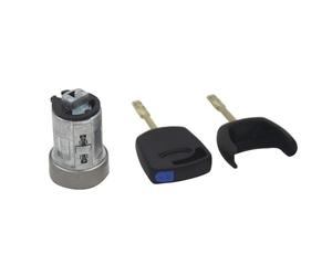 barillet de contact LK1S71F22050AA Compatible avec FORD pour MONDEO 2001-2007 ensemble de verrouillage complet interrupteur d'allumage serrure de porte serrure de coffre(IG.S)
