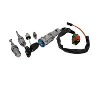 Barillet de démarrage e Verrouillage, Ensemble Gauche Et Droit De Direction, Compatible Avec CITROEN Pour C2 2003 - 2010 Pour C3 MK1 2002-2011 9170W9 9170T5 256924