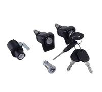Barillet de démarrage Cylindre De Serrure D'allumage De Remplacement, 4 Clés Compatible Avec Fiat Pour Panda 1989 1990 1991 1992 1993 1994-2003 7654911 7696108 7796720