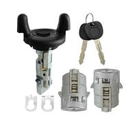 Barillet de démarrage Cylindre Serrure Porte D'allumage Avec Ensemble Serrures Porte, Voiture Compatible Avec Chevy Pour Silverado 2001 704600 702912 598007