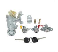 Barillet de démarrage Ensemble Commutateur D'allumage Voiture Avec 2 Clés Avec Support Et 3 Serrures, Compatible Avec TOYOTA Pour RAV4 1998 1999 2000 45280-12341 69052-12340