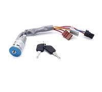 Barillet de démarrage Serrure De Barillet De Commutateur De Démarreur D'allumage Avec 2 Clés, Compatible Avec Peugeot Pour 306 1993 1994 1995 1996-2002 4162-99 252113