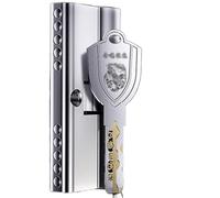 Barillet De Porte Lock cylindre CAM 11mm Unibody Shell anti violence double balle moulée de rainure post antivol(90mm 37.5mm-52.5mm)